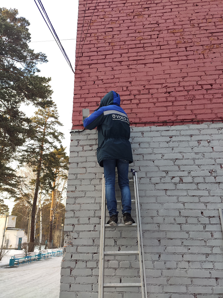 Монтаж системы видеонаблюдения санаторий Прокопьевский