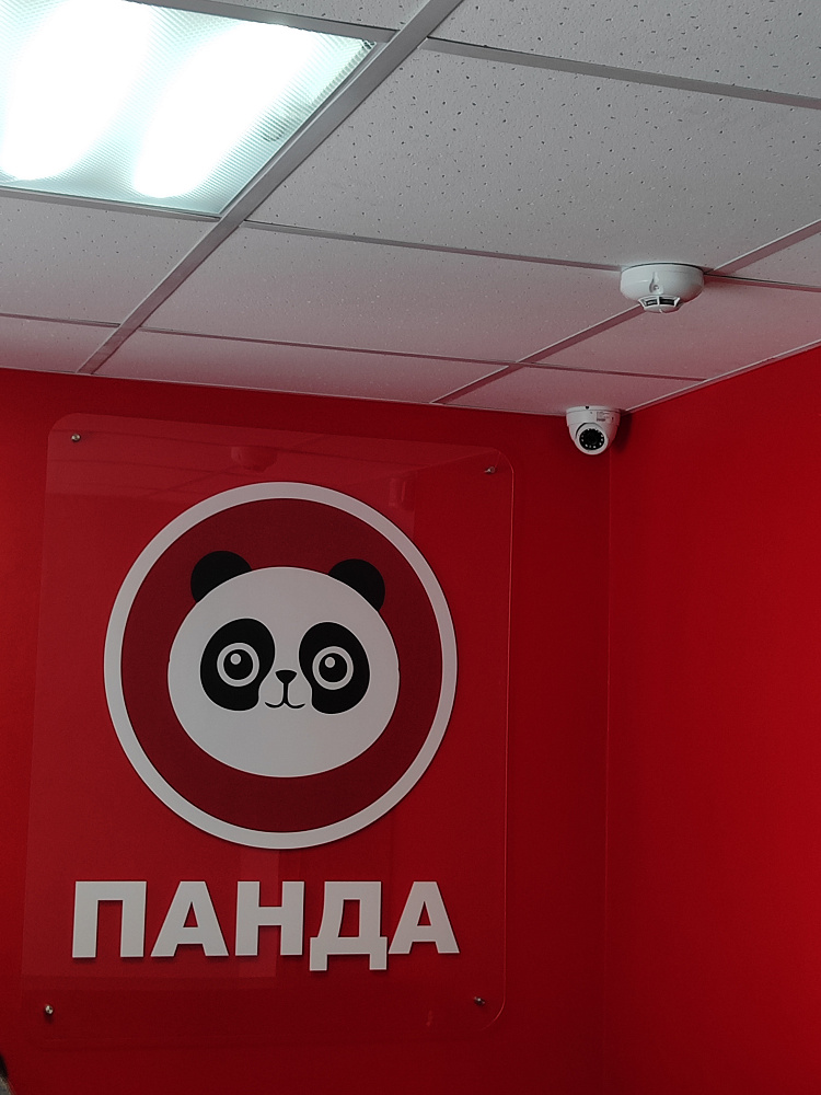 Монтаж системы видеонаблюдения кафе г.Таштагол